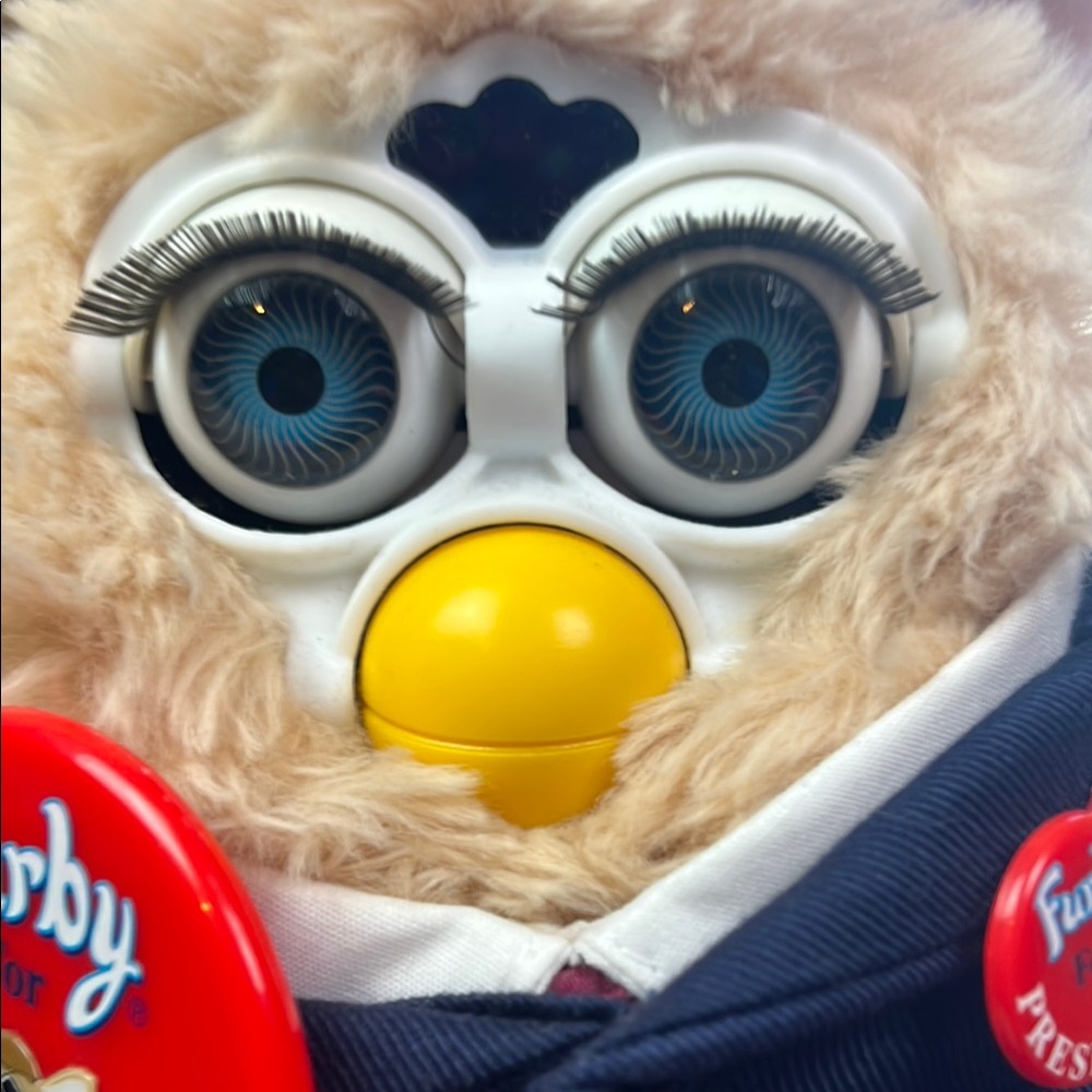 Furby President talking interactive Plush from 2000